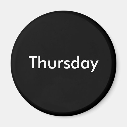 木曜磁石 マグネット (正面)