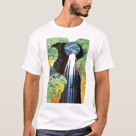 木曽街道阿弥陀滝 Tシャツ (正面)