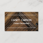木木工大工建築その他 名刺 (正面)