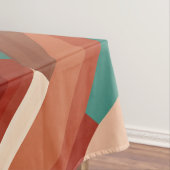 木材とターコイズ テーブルクロス (インサイチュ)