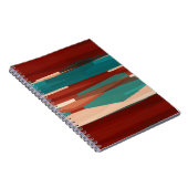 木材とターコイズ ノートブック (右側)