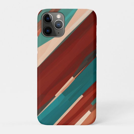 木材とターコイズ Case-Mate iPhoneケース (裏)