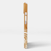 木材とマンダラケースメイトiPhoneケース iPhoneケース (左側面)