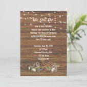 木材と光の弦の誓いの更新 招待状 (スタンド正面)