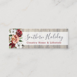 木材と南素朴国コットンソーシャルメディア スキニー名刺