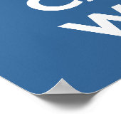 木材と水を運切る ポスター (角)