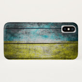 木材に関するウクライナ国旗 Case-Mate iPhoneケース (裏面(横))