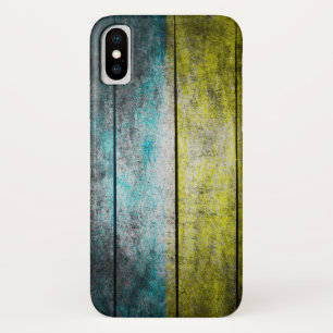 木材に関するウクライナ国旗 iPhone X ケース