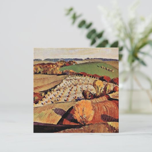 木材のアートワークを許可，横 カード (スタンド正面)