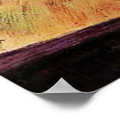 木材のアートワーク,風景, ポスター (角)