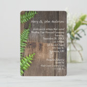 木材の再生シダを誓素朴う 招待状 (スタンド正面)