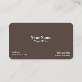 木材の名刺 名刺 (裏面)