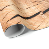 木材の木の断面 ラッピングペーパー (ロールコーナー)