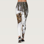 木材の杭レギンス レギンス (裏面)