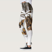 木材の杭レギンス レギンス (左)