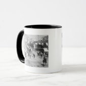 木材の祝完成国民 マグカップ (正面左)