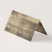 木材の素朴みすぼらしいグランジヴィンテージボード (裏面)