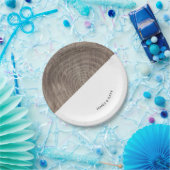 木材の素朴カスタマイズ可能な紙プレート ペーパープレート (パーティー)