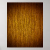 木材の背景に独自のポスターを日が差すこと ポスター (正面)