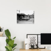 木材の配達トラック、1926。ヴィンテージ写真 ポスター (ホームオフィス)