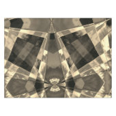 木材やベージュ色のトーンで傾斜した長方形？ テーブルクロス (正面(横))