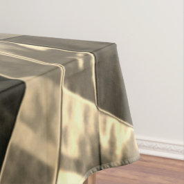 木材やベージュ色のトーンで傾斜した長方形？ テーブルクロス