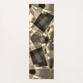 木材やベージュ色のトーンで傾斜した長方形？ ヨガマット (裏面)