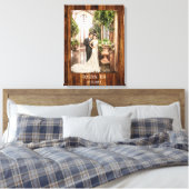 木材を使用した写真のカスタムプリント キャンバスプリント (インサイチュ (寝室))