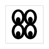 木材アディンクラ(知識)ゴム印 ラバースタンプ (インプリント)