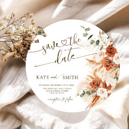 木材カットカー素朴ドの日付を保存 招待状