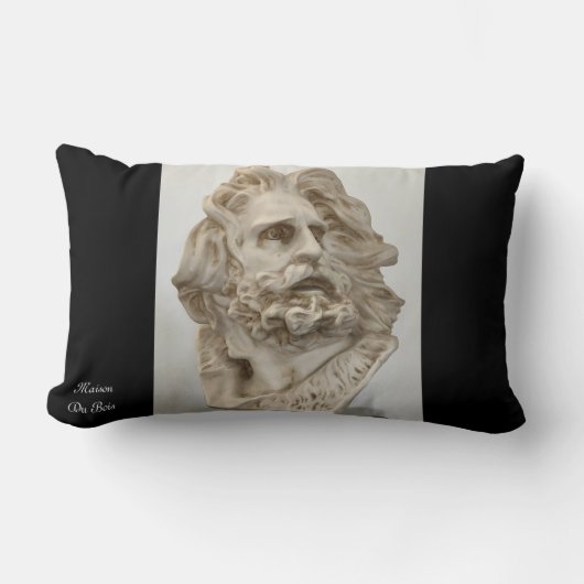 木材クッションバイメゾンデュボワ ランバークッション (正面)