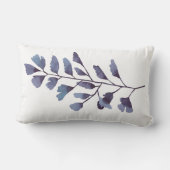 木材クッション – 木葉水カラー ランバークッション (裏面)