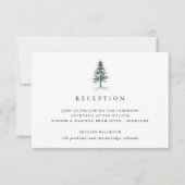 木材グローブ披露宴エンクロージャカード 招待状 (正面)