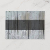 木材サイディング名刺 名刺 (裏面)