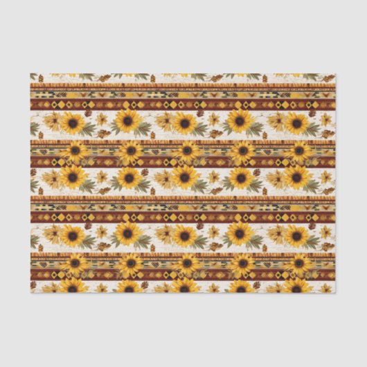 木材タイルフェイクの西のパターンの切り離し 薄葉紙 (正面)