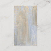 木材デザイン名刺 名刺 (裏面)