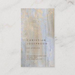 木材デザイン名刺 名刺