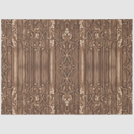 木材パネ素朴ルの切り離し 薄葉紙 (正面)