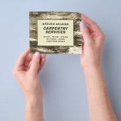 木材ミニマフェイクリスト チラシ (手)