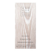 木材モダンアンティークグランジメニュー価格表 ラックカード (裏面)