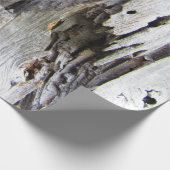 木材ラッ動揺してピング紙 ラッピングペーパー (角)