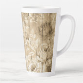 木材ヴィンテージを懐かしむ カフェラテマグ (右)