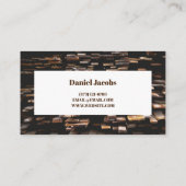 木材会社 名刺 (裏面)