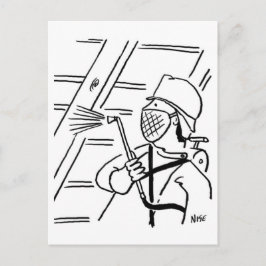 木材保存漫画はがき ポストカード