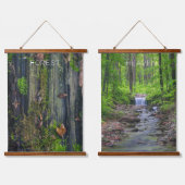木材寿命 吊り下げ型タペストリー (ダブル)