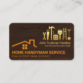 木材層クリエイティブ屋上建築ツール 名刺 (正面)