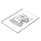 木材気にトリートメント手帳 ノートブック (左側)