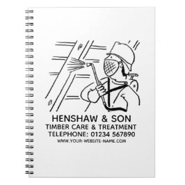 木材気にトリートメント手帳 ノートブック