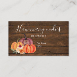 木材燃えたオレンジ色のカボチャフローラどれだけのアンディー エンクロージャーカード
