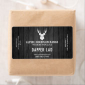 木材男らしニコチンVape Eジュースラベル ラベル (インサイチュ)